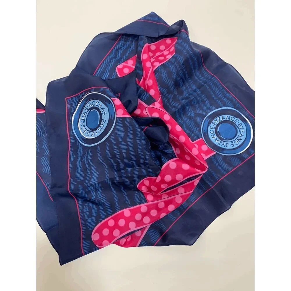 Rochas Byzance Paris Silk Square Scarf